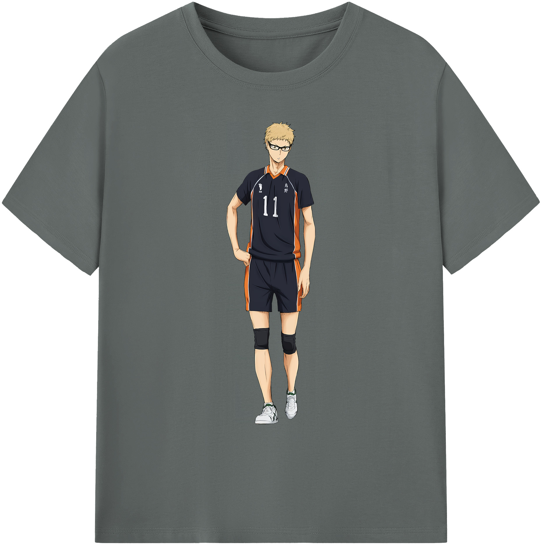 （画像用） ハイキュー!! Haikyu!! 綿100％ メンズ半袖Tシャツ｜肌触りやわらか＆通気性